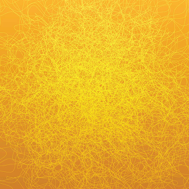 Abstrait Fond orange - Illustration vectorielle