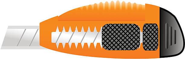 Couteau de papier - Illustration vectorielle