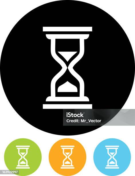 Vetores de Ampulheta Ícone De Vetor Isolado e mais imagens de Ampulheta - Ampulheta, Areia, Cronômetro - Instrumento para medir o tempo