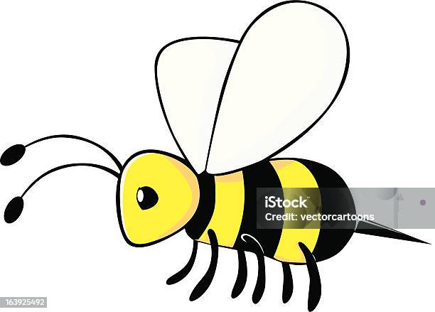 Baby Biene Zu Stock Vektor Art und mehr Bilder von Holzbiene - Holzbiene, Auf etwas treten, Biene