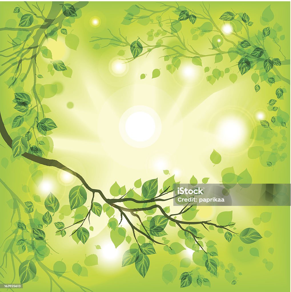 Spring Backround Light Spring Light Background Stock Illustration - Download Image Now ...