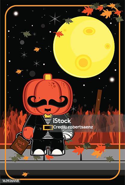 Robert Strach Na Wróble Halloween Plakat Sztuka - Stockowe grafiki wektorowe i więcej obrazów Steampunk - Steampunk, Strach na wróble, Dowcip rysunkowy