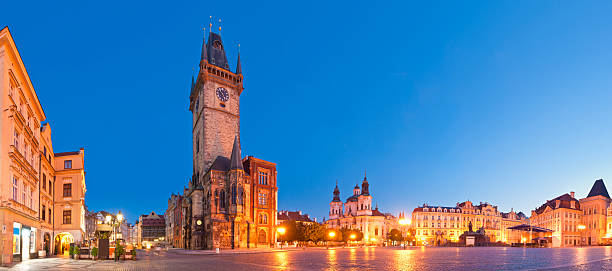 istock Old Town Hall, St Nicholas Church, Prague 163928339