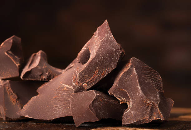 istock stack of pieces dark chocolate, sweet cocoa food 1639302272