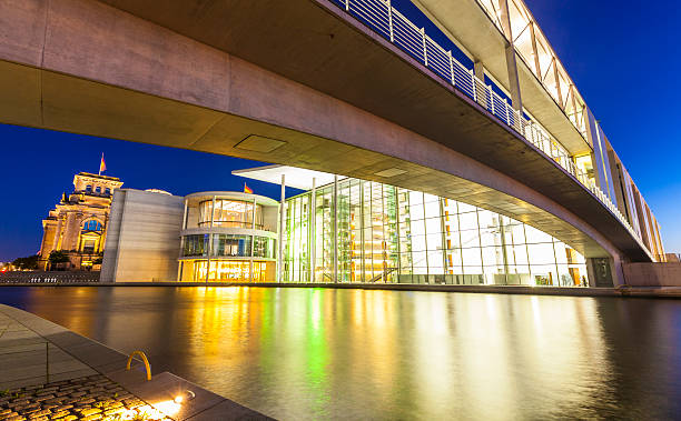 istock Governemnt buildings and Reichstag, Berlin, Germany 163930553