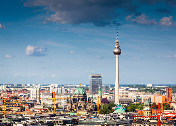 istock TV tower television tower, Berlin views, Germany 163930707