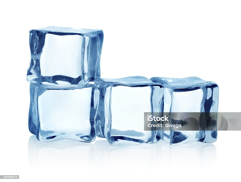 Grupa kostki lodu puste - Zbiór zdjęć royalty-free (Abstrakcja)