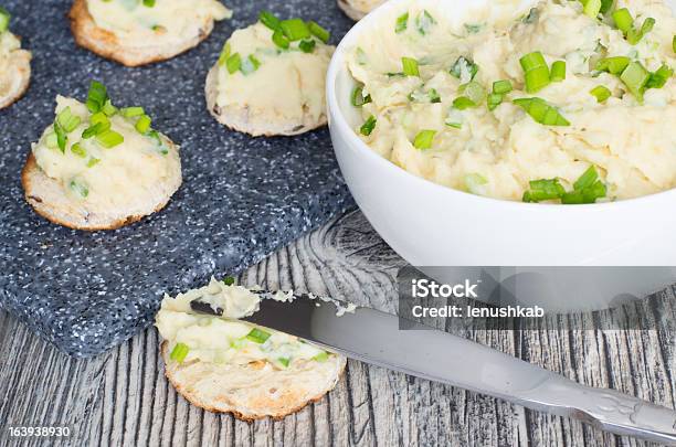 Pate From White Beans Stock Photo - Download Image Now - Dipping Sauce, Scallion, Antipasto