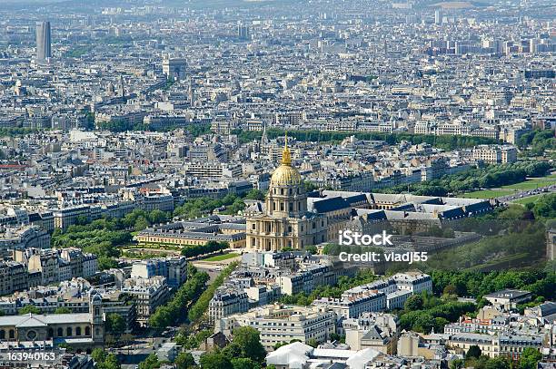 A Cidade Skyline Em Dia Paris França - Fotografias de stock e mais imagens de Ao Ar Livre - Ao Ar Livre, Arquitetura, Arranjar