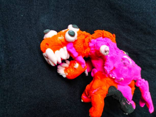 T-rex monster infected with a virus