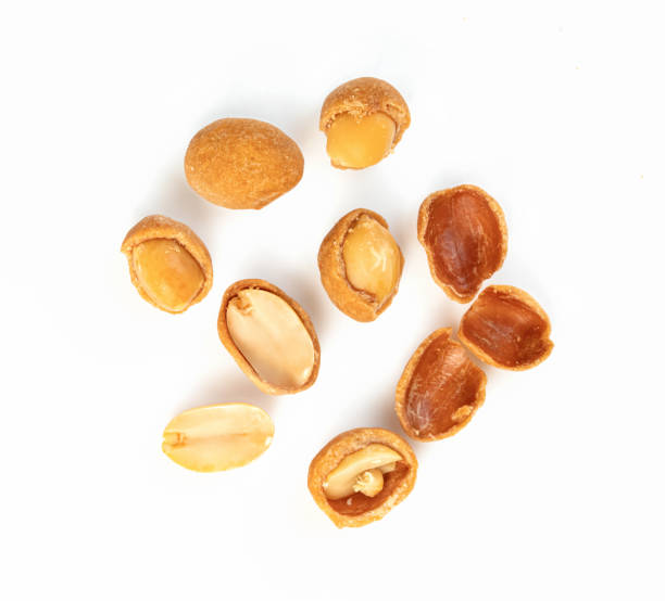 istock peanuts coconut cream coated isolated on white background 1639404231