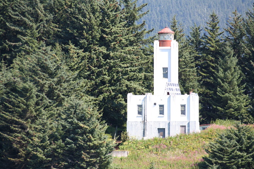 Lighthouse, Juneau Bay, Alaska