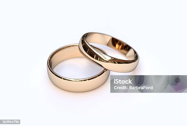 Wedding Rings Stock Photo - Download Image Now - Color Image, Gold - Metal, Gold Colored