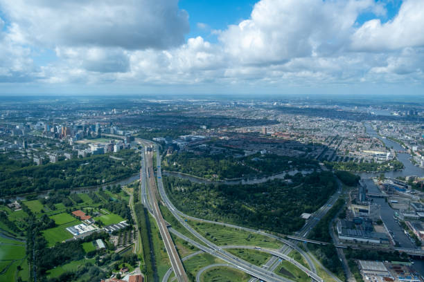 istock Amsterdam City Aerial View 1639517150