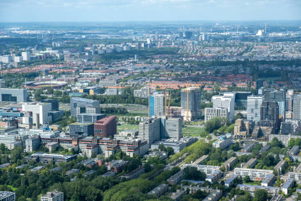 istock Amsterdam City Aerial View 1639540863