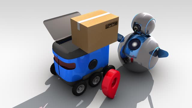 Cute Autonomous Cargo Robots