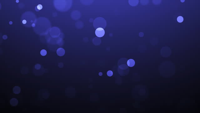 4K creative glowing bokeh glittering background for social party events celebration Christmas and festivals. Stock footage of particle motion graphic defocused bg.
