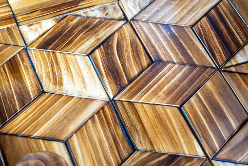 Wood texture background : abstract checkered pattern