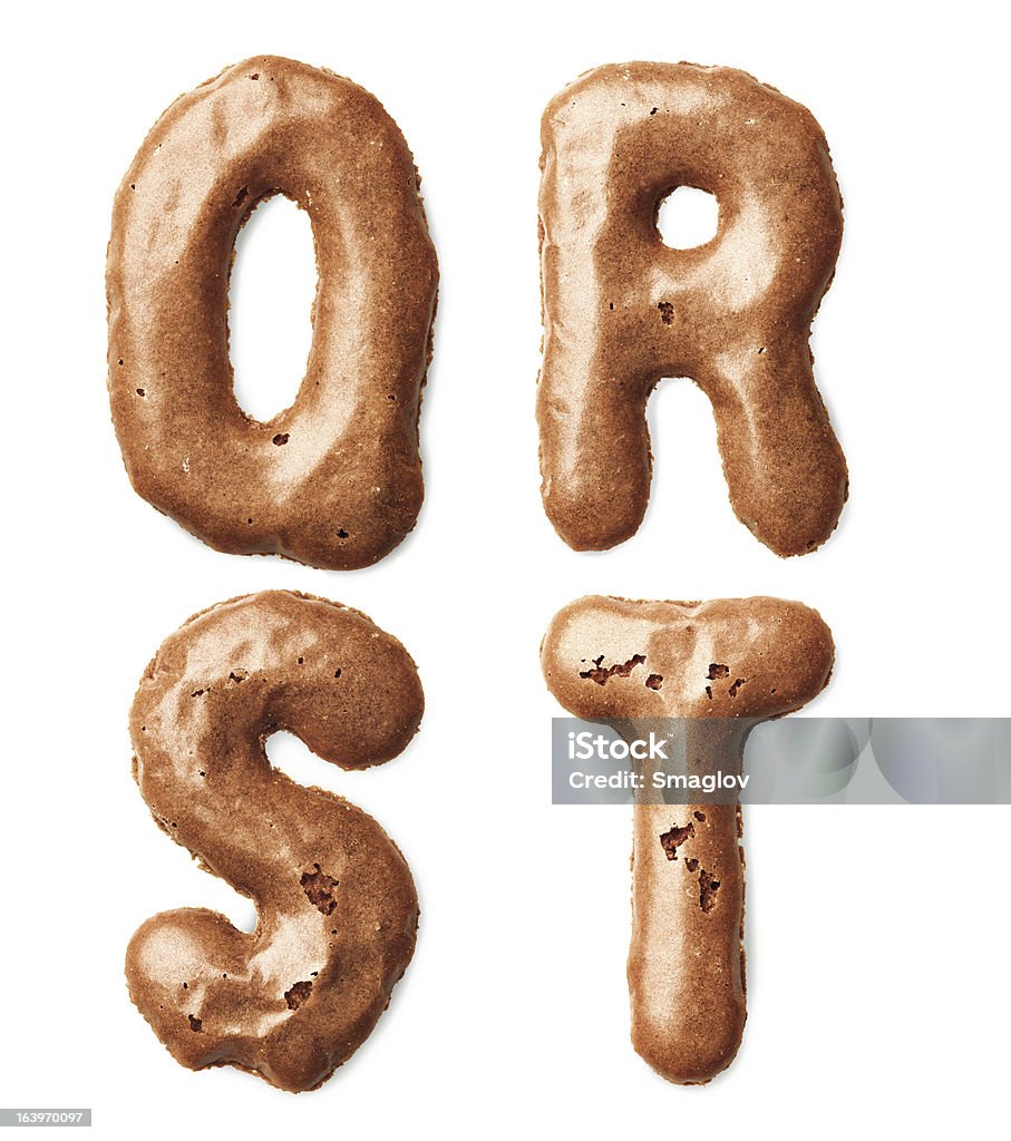 cookie alphabet lettre - Photo de Aliment libre de droits