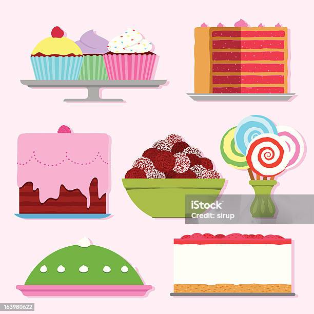 お菓子のイラストコレクション - アイシングのベクターアート素材や画像を多数ご用意 - アイシング, イラストレーション, カップケーキ