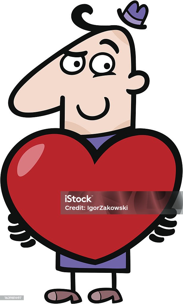 Man With Valentine Cartoon Illustration Stock Illustration - Download Image Now - Adult, Caricature, Cartoon - iStock Man With Valentine Cartoon Illustration Stock Illustration - Download Image Now - Adult, Caricature, Cartoon - iStock
