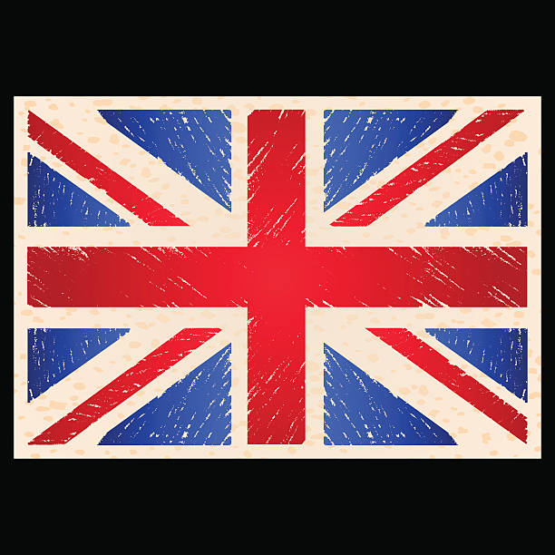 ilustrações de stock, clip art, desenhos animados e ícones de bandeira de inglaterra - english flag british flag flag grunge