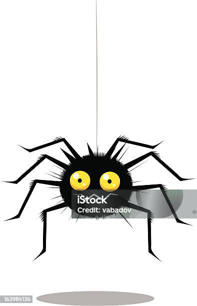 Funny Spider Stock Illustration - Download Image Now - Spider, Humor, Cute