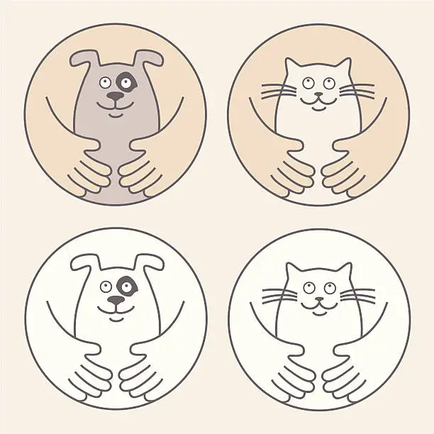 Vector illustration of Pet Care