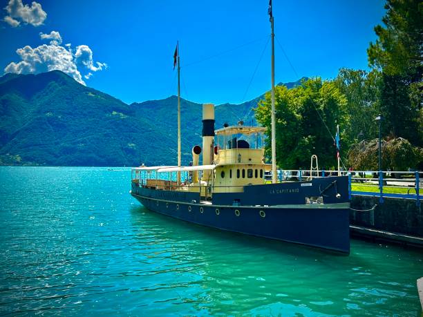 istock An old boat, the Captain. 1639885491