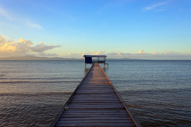 istock jetty at sea in Borneo, Sabah, Malaysia 163991498