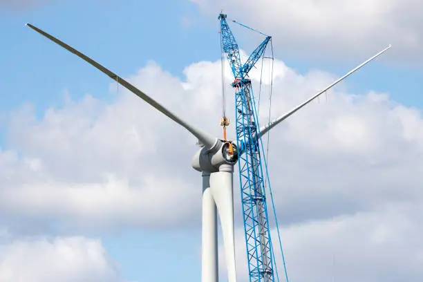 installation of a wind turbine