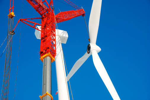 construction of wind turbine
