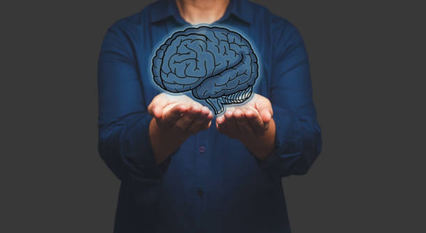istock Brain on the palm. Artificial Intelligence, AI Technology. Mental health protection and care 1639977890