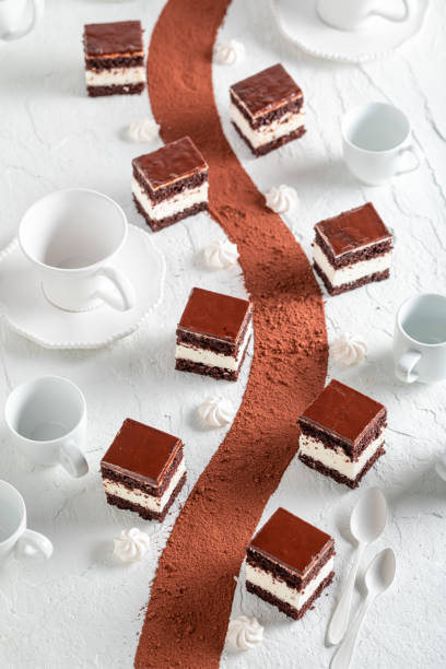 istock Popular WZ cake as classic Polish dessert. 1639985255