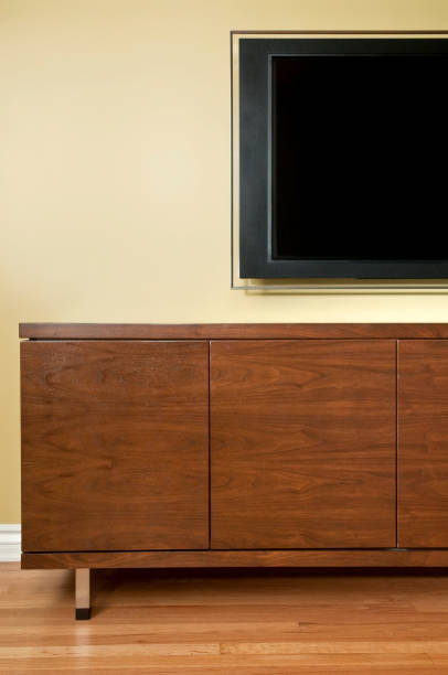 istock Family Room With Flat Screen TV 164003224