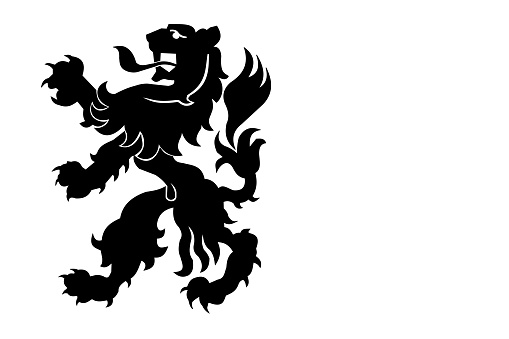 Flag of Noordwijk Municipality (South Holland or Zuid-Holland province, Kingdom of the Netherlands, Holland)