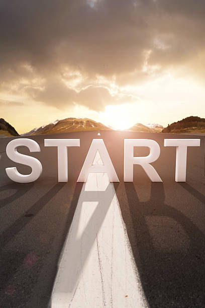 istock runway / street / start at sunset 164006014