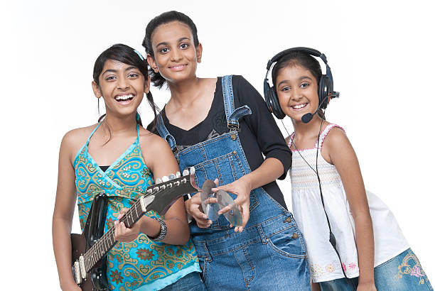 istock Group of three girls 164006083