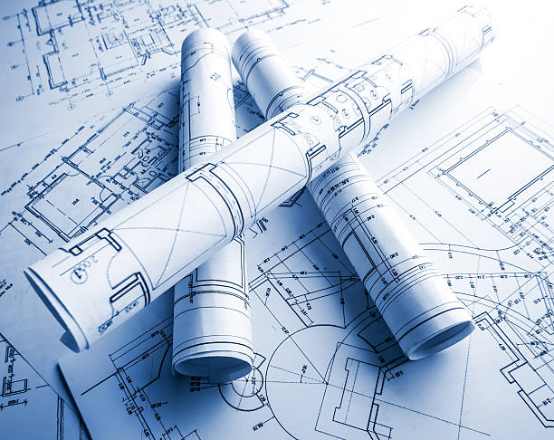 istock The part of architectural project 164007178