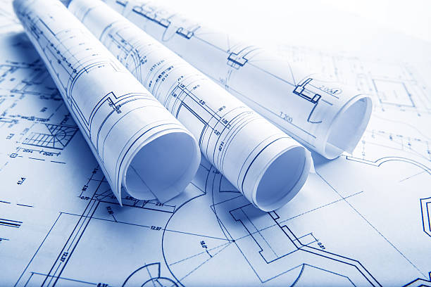 istock The part of architectural project 164007184