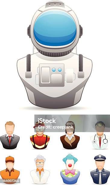 Occupation People Icon 2 Stock Illustration - Download Image Now - Helmet, Adult, Arts Culture and Entertainment
