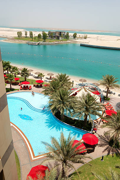 istock The beach of luxury hotel, Abu Dhabi, UAE 164007332