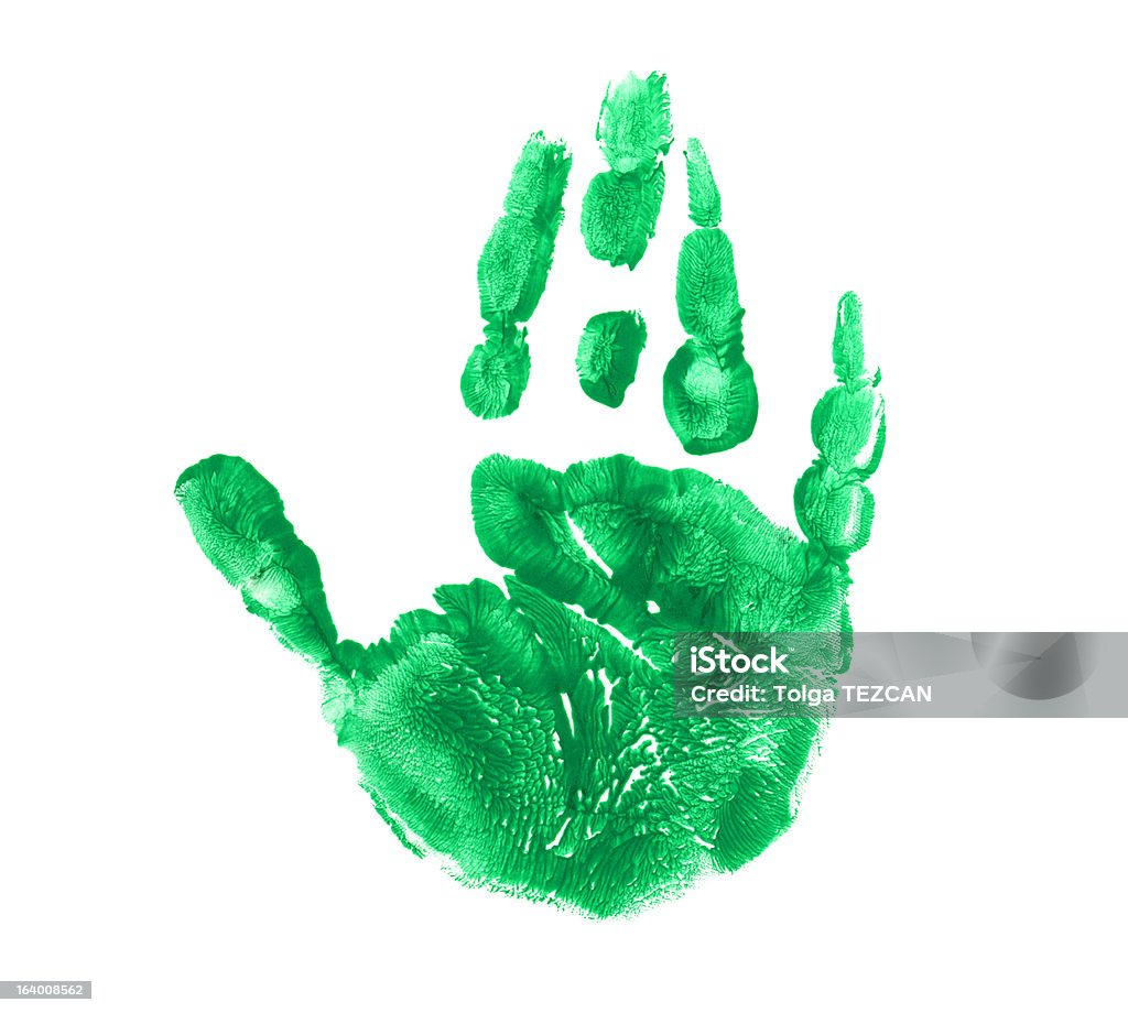 Pista de mano - Foto de stock de Huella de mano libre de derechos