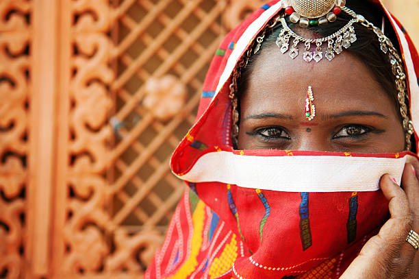 istock Traditional Indian woman 164008950