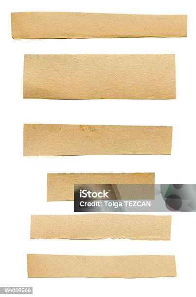 For The Message Paper Stock Photo - Download Image Now - Banner - Sign, Blank, Cardboard