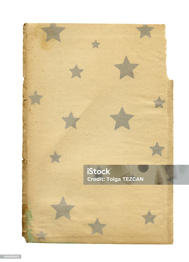 Viejo papel con diseño de arco iris - Foto de stock de Anticuado libre de derechos