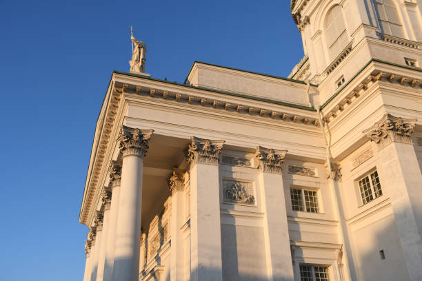 istock The Lutheran Cathedral at Helsinki at sunrise 1640100499