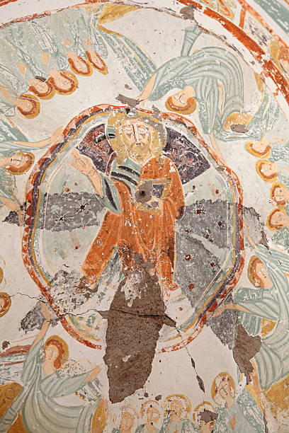 istock Fresco of Jesus Christ 164011572
