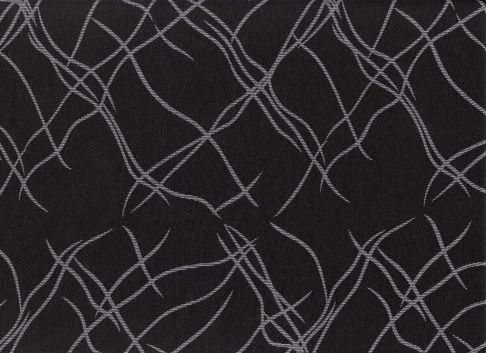 Black Patterned Black Patterned Fabric Stock Photo - Download Image Now - Black Color ...