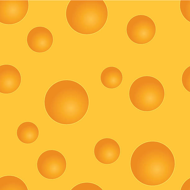 vector cheese seamless background vector art illustration
